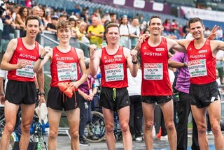 EM Rom: Männer-Team läuft im Halbmarathon auf Rang 9