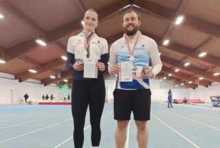 2 Silbere für unser Werfer-Duo und Team-Gold in der U18 Klasse im Mehrkampf